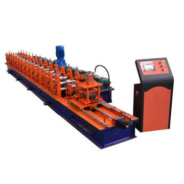 Easy to use square pipe 77 pu rolling shutter slats production line forming ap panel curving machine